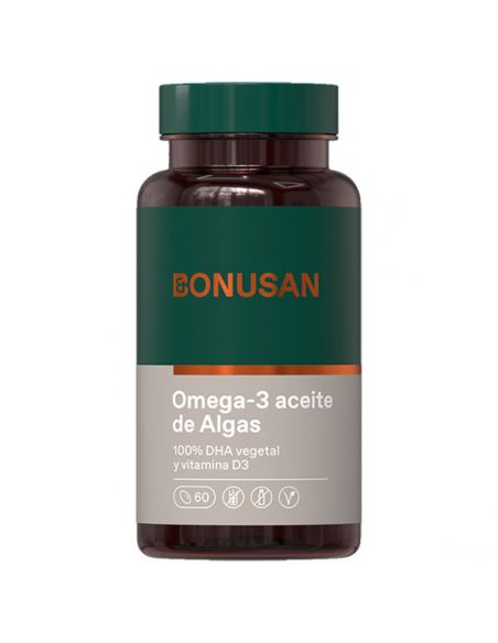 Omega 3 Aceite de Algas Bonusan - 60 perlas