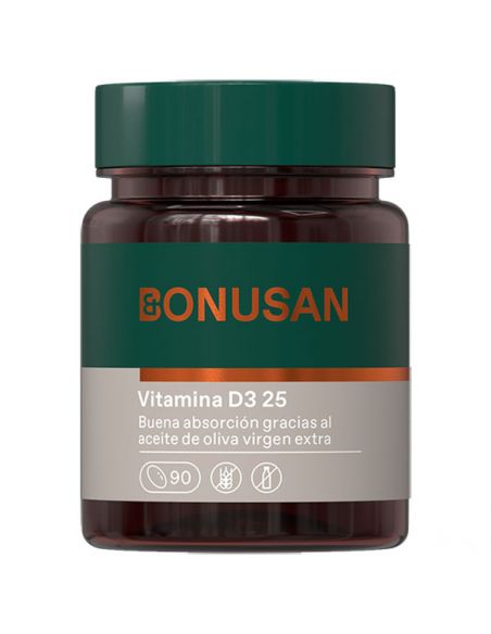 Vitamina D3 25 Bonusan - 90 perlas
