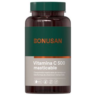 Vitamina C-500 Masticable Bonusan - 60 comprimidos