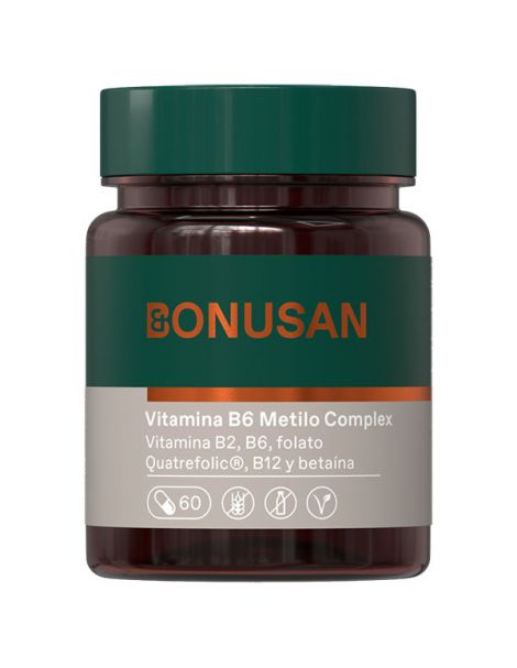Vitamina B6 Metilo Complex Bonusan - 60 cápsulas