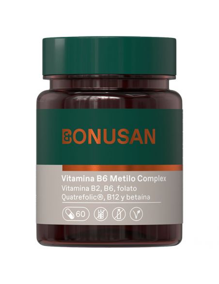 Vitamina B6 Metilo Complex Bonusan - 60 cápsulas