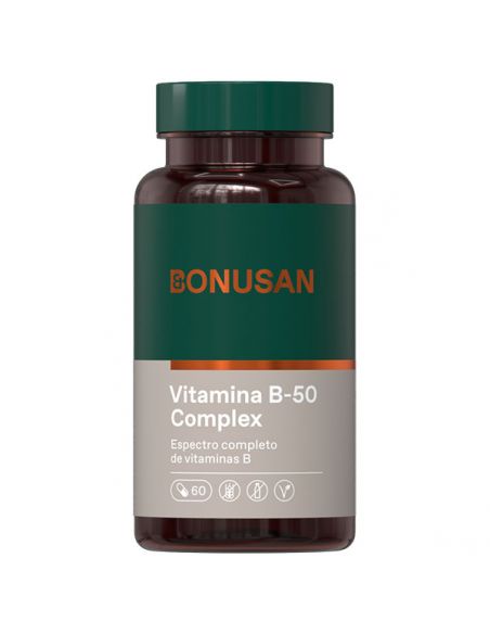 Vitamina B-50 Complex Bonusan - 60 cápsulas