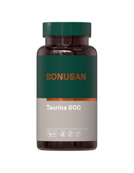 Taurina 600 Bonusan - 60 cápsulas