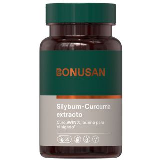 Silybum-Cúrcuma Extracto Bonusan - 60 cápsulas
