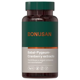 Sabal-Pygeum-Cranberry Extracto Bonusan - 60 cápsulas