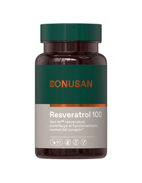 Resveratrol 100 Bonusan - 60 cápsulas