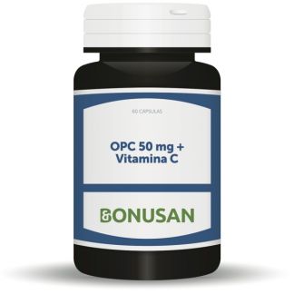 OPC 50 mg. + Vitamina C Bonusan - 60 cápsulas