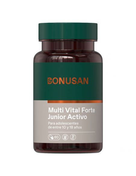 Multi Vital Forte Junior Activo Bonusan - 60 cápsulas