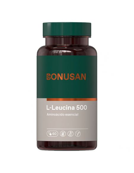 L-Leucina 500 Bonusan - 60 cápsulas