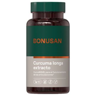Curcuma Longa Extracto Bonusan - 60 cápsulas
