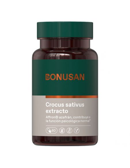 Crocus Sativus Extracto Bonusan - 60 cápsulas