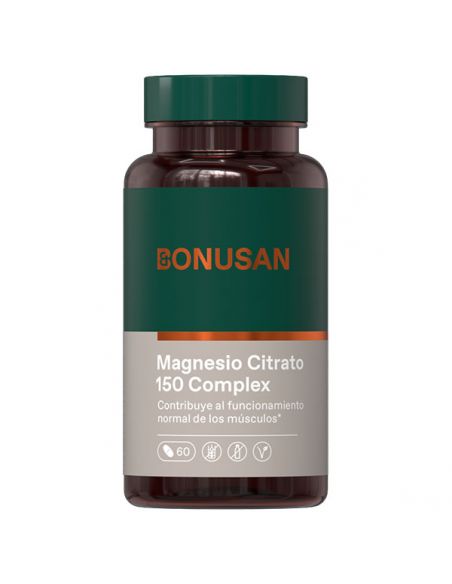 Magnesio Citrato 150 Complex Bonusan - 60 comprimidos