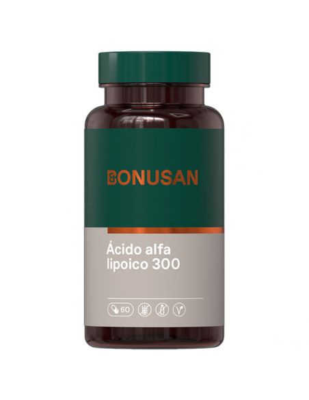Ácido Alfa Lipoico 300 Bonusan - 60 cápsulas