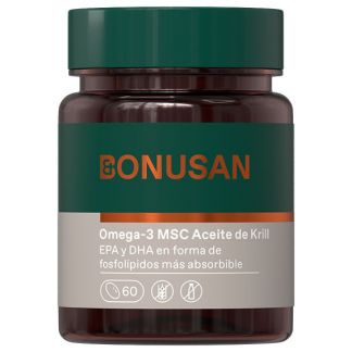 Omega 3 Aceite de Krill Bonusan - 60 perlas