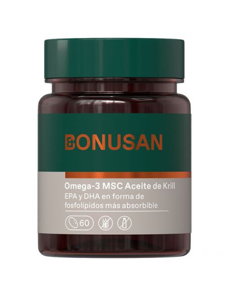 Omega 3 MSC Aceite de Krill Bonusan - 60 perlas