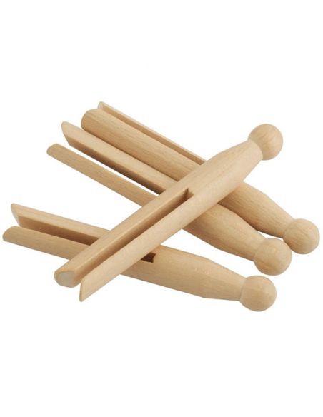Pinzas para Ropa de Madera Onlywood Ecodis - 25 unidades
