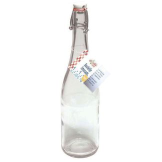 Botella de Vidrio con Cierre Hermético de Alambre - 750 ml.
