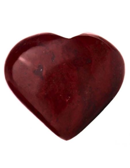 Corazón de Jaspe Rojo - 6 cm.
