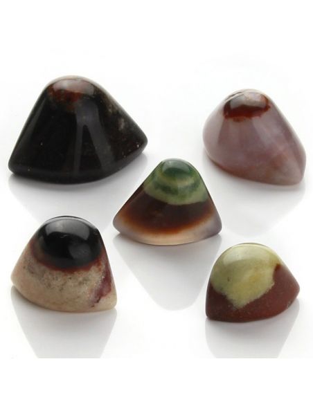 Piedra Ojo de Shiva (Ágata Natural) - 5 unidades