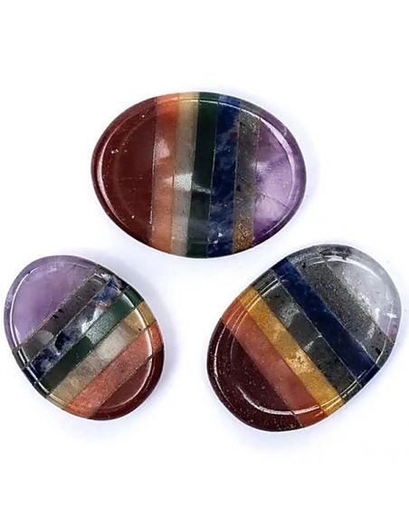 Piedra para el Pulgar 7 Chakras (1 unidad)