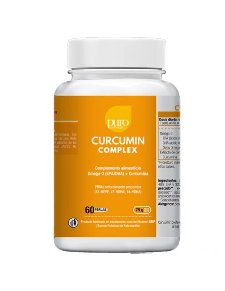 Curcumin Complex Puro Omega - 60 perlas