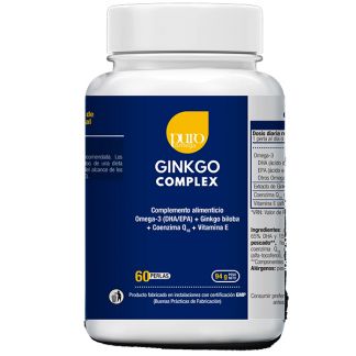 Puro Omega 3 Ginkgo Complex Puro Omega - 60 perlas