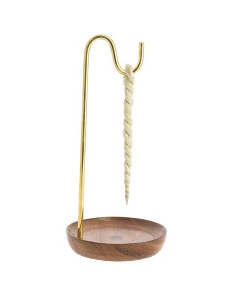 Soporte Surya para Incienso en Cuerda Nepalés
