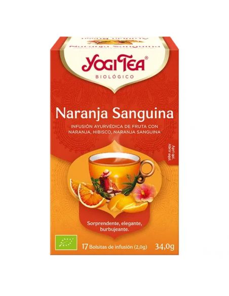 Yogi Tea Naranja Sanguina - 17 bolsitas