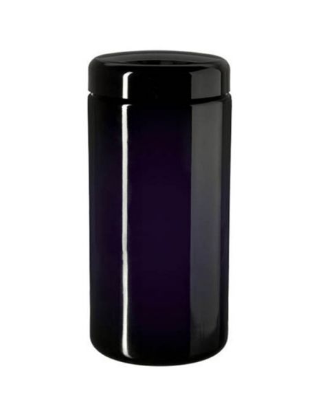 Tarro de Boca Ancha Saturn de Vidrio Miron VioletGlass - 1 litro