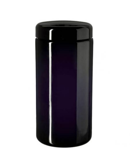 Tarro de Boca Ancha Saturn de Vidrio Miron VioletGlass - 1 litro