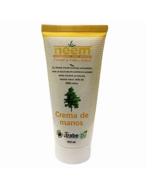 Crema de Manos de Neem Trabe - 100 ml.