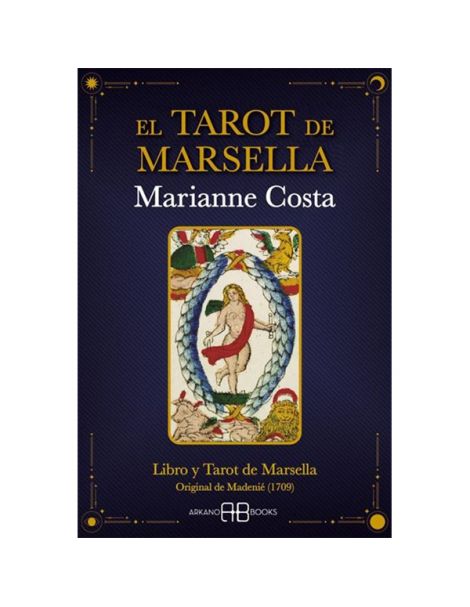 Libro: El Tarot de Marsella (Libro + Cartas - Réplica del mazo de Pierre Madnié)