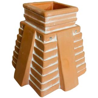 Difusor para Vela Pirámide Maya de Arcilla