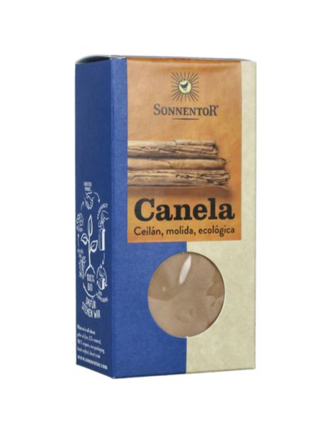 Canela de Ceylan Molida Bio Sonnentor - 40 gramos