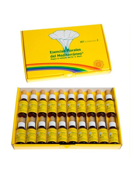 Set Nueva Generación Esencias Florales del Mediterráneo - 40 x 20 ml. Set Nueva Generación Esencias Florales del Mediterráneo - 40 x 20 ml.