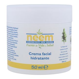 Crema Facial Hidratante de Neem Trabe - 50 ml.
