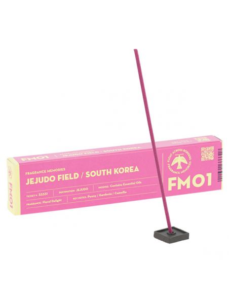 Incienso Fragance Memories Jejudo Field Corea del Sur - 15 barritas