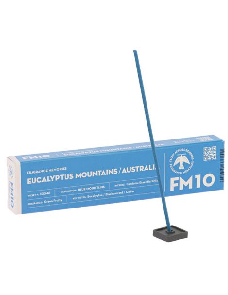 Incienso Fragance Memories Eucalyptus Mountains Australia - 15 barritas