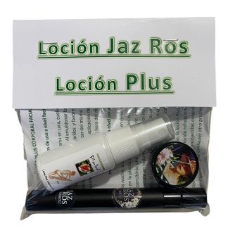 Minitallas Viaje Loción y Crema Jaz Ros + Loción Plus Piabeli