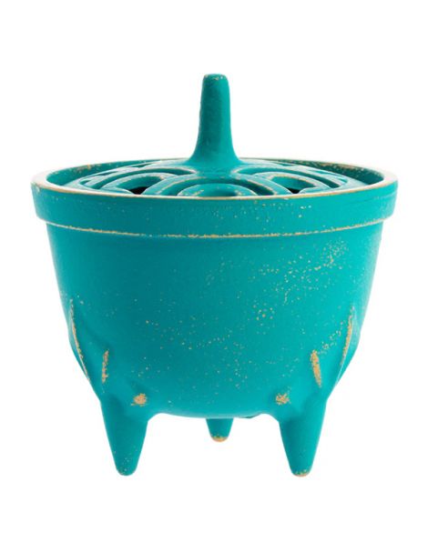 Incensario Cuenco Turquesa Iwachu