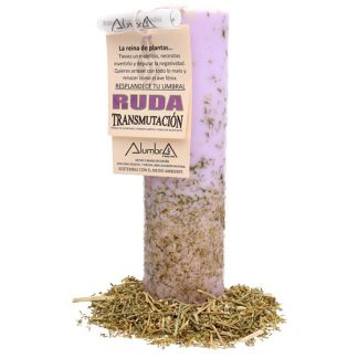 Vela Artesanal de Soja con Ruda - Transmutación