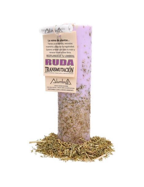 Vela Artesanal de Soja con Ruda - Transmutación