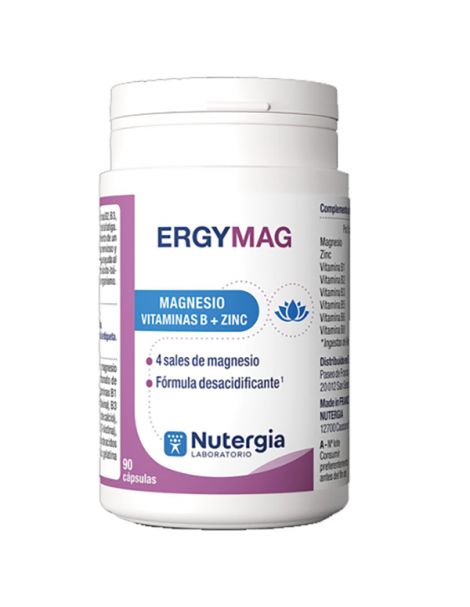 Ergymag Nutergia - 180 cápsulas