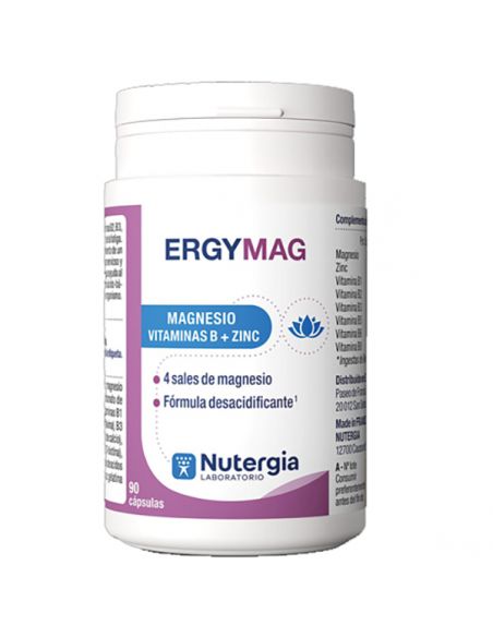 Ergymag Nutergia - 180 cápsulas