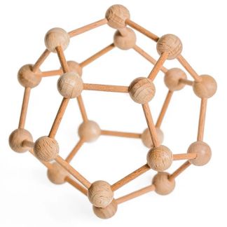 Dode de Madera (Dodecaedro)