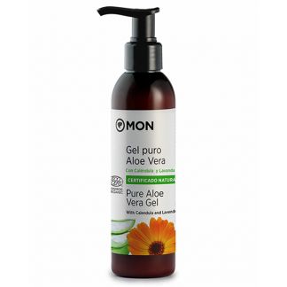 Gel Puro de Aloe Vera con Caléndula y Lavanda Mon - 200 ml.