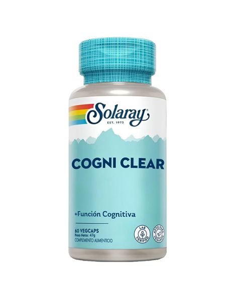 Cogni Clear Solaray - 60 cápsulas
