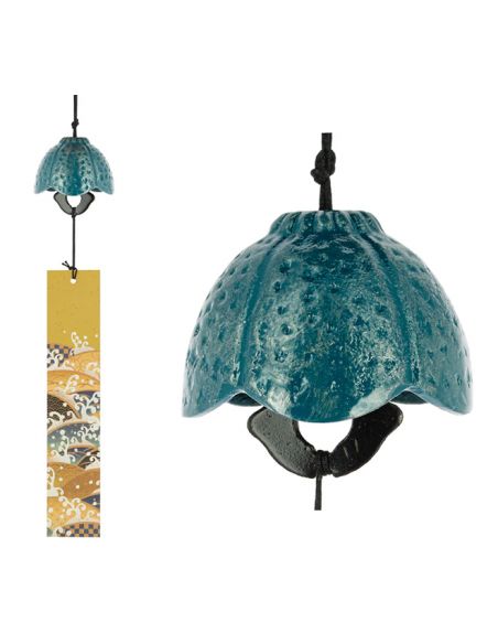 Campana Furin Feng Shui Hana Turquesa