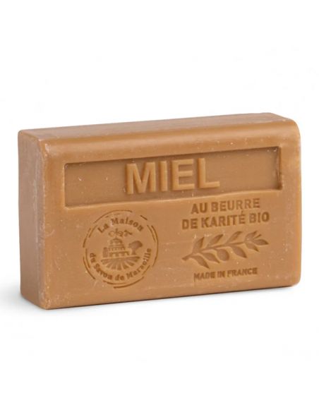 Jabón Marsella Miel Bio - pastilla de 125 gramos