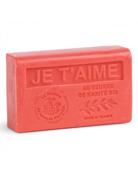 Jabón Marsella Te Quiero Bio - pastilla de 125 gramos